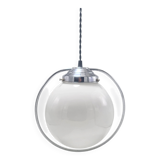 Opaline globe pendant