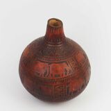 Carved calabash