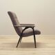 Grey armchair, Italian design, 1970s, production: Italy