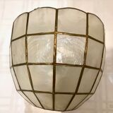 Pair of mother-of-pearl shell sconces