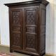 18th-century oak wardrobe