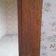 Oak art deco mirror door