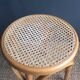 Tabouret bistrot cannage