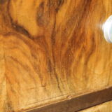 Chest of drawers art deco in walnut