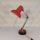 Vintage red articulated desk lamp - 70s/80s