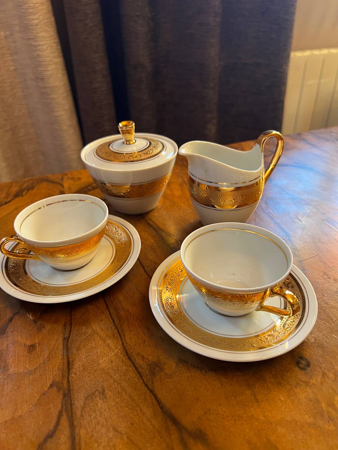 Porcelain coffee service