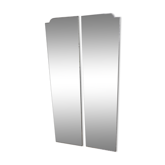 Bevelled mirrors 151x74cm