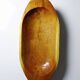 Large, deep wooden bowl, vintage Moroccan.