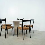 Set of six exceptional S11 dining chairs by Alfred Hendrickx