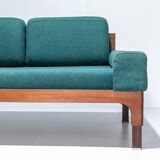 Romantica living room set by Piero Ranzani for Elam in walnut Italy 1950s