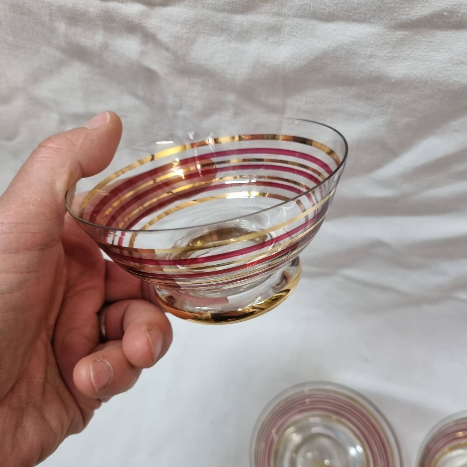 Art Deco ice cream cups from 1930