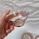 Art Deco ice cream cups from 1930