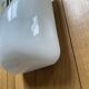 White opaline ceiling light square wall lamp 1960s 1970s