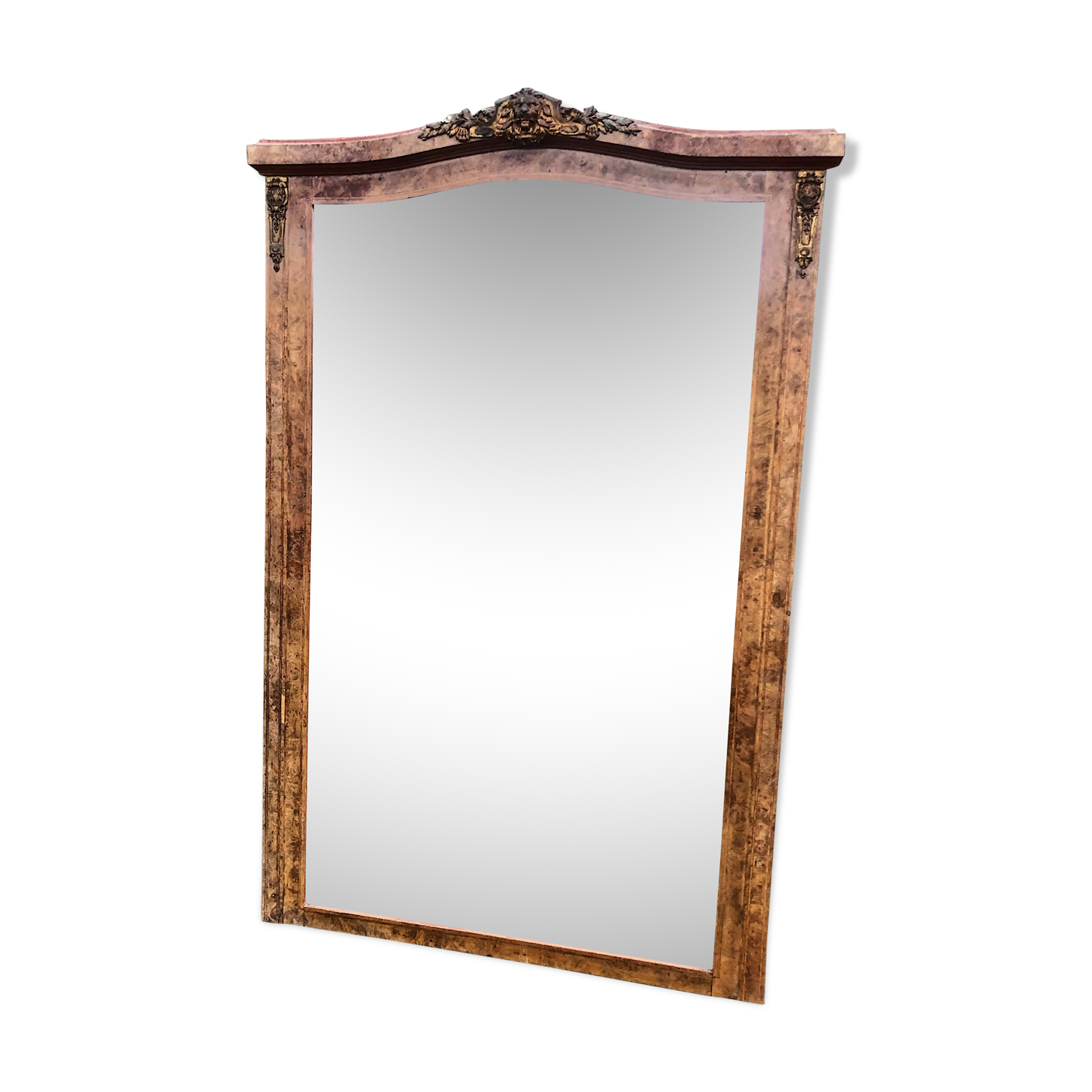 Mirror 168x110 era 1925 , bevelled ice