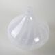 Glass vase, Italian design, 1960s, made in Italy