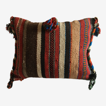 Berber cushion of artisanal manufacture
