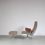 Exceptional Lounge Chair with Ottoman from around 1960