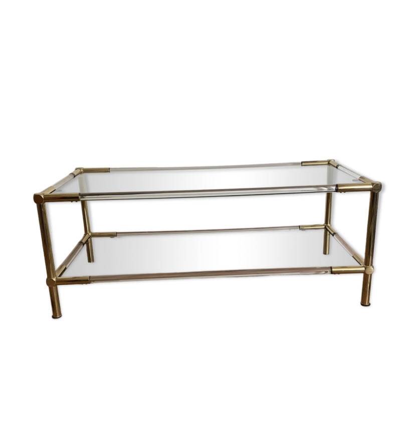 Roche Bobois coffee table. 1970. Hollywood Regency.