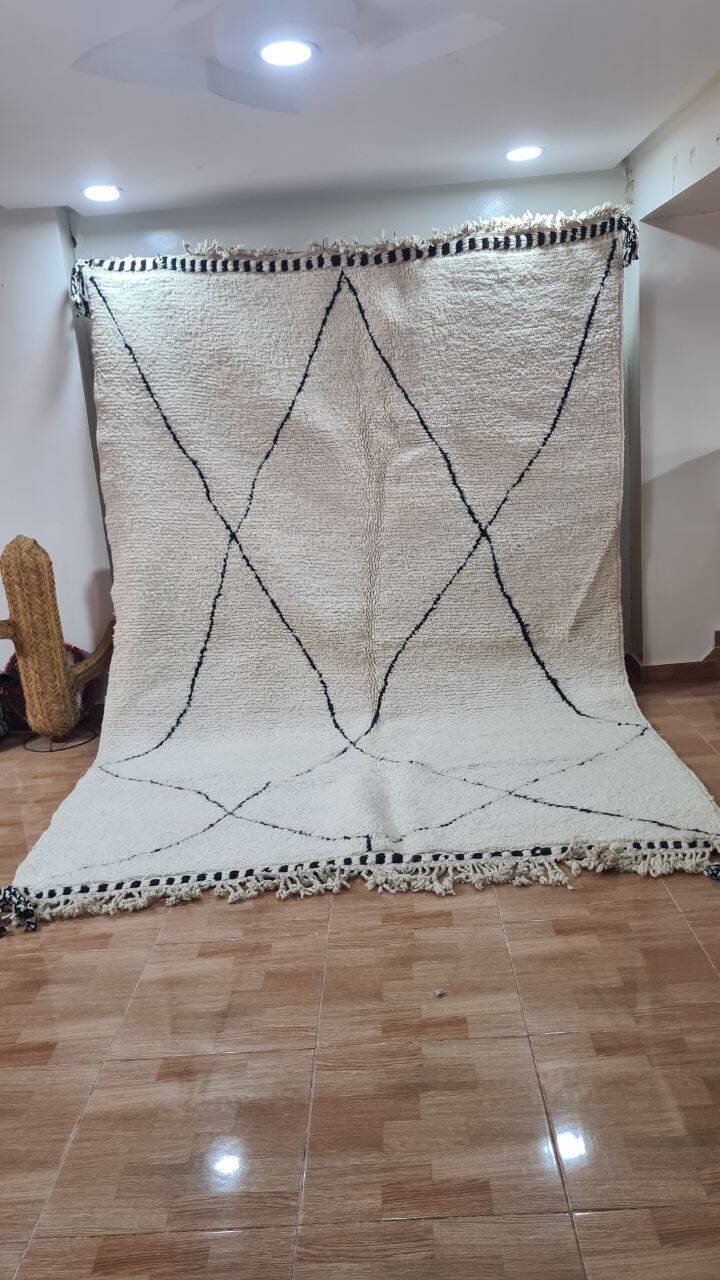 Handmade Berber wool rug 300X200 cm