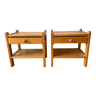 Pair of bedside tables