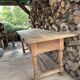 Work table or renovated antique draper's table