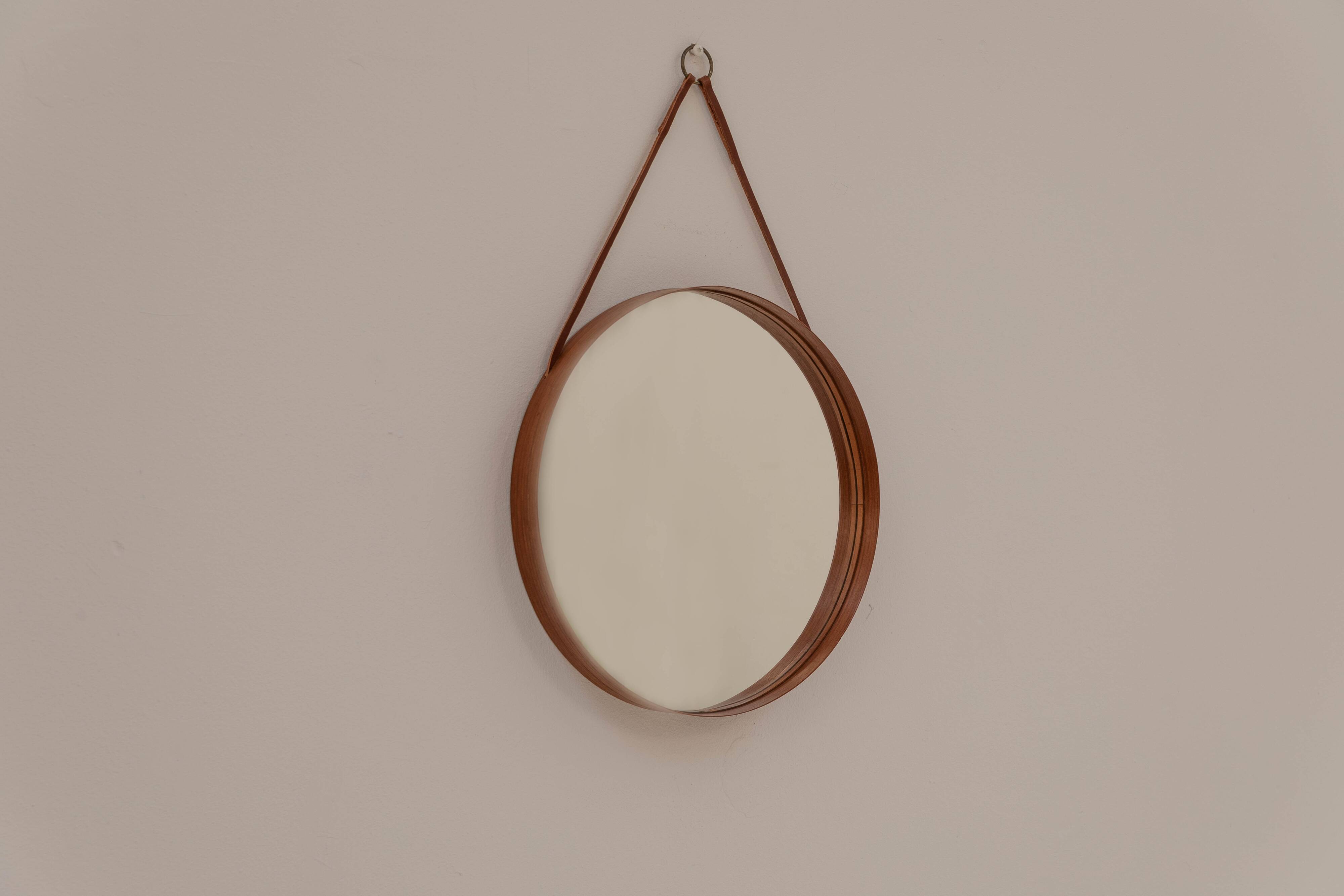 Mirror by Glasmäster Markaryd, Sweden, 1950's