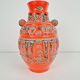 Vintage Fat Lava 1590 Vase in Ceramic from Jasba, West-Germany, 1970s