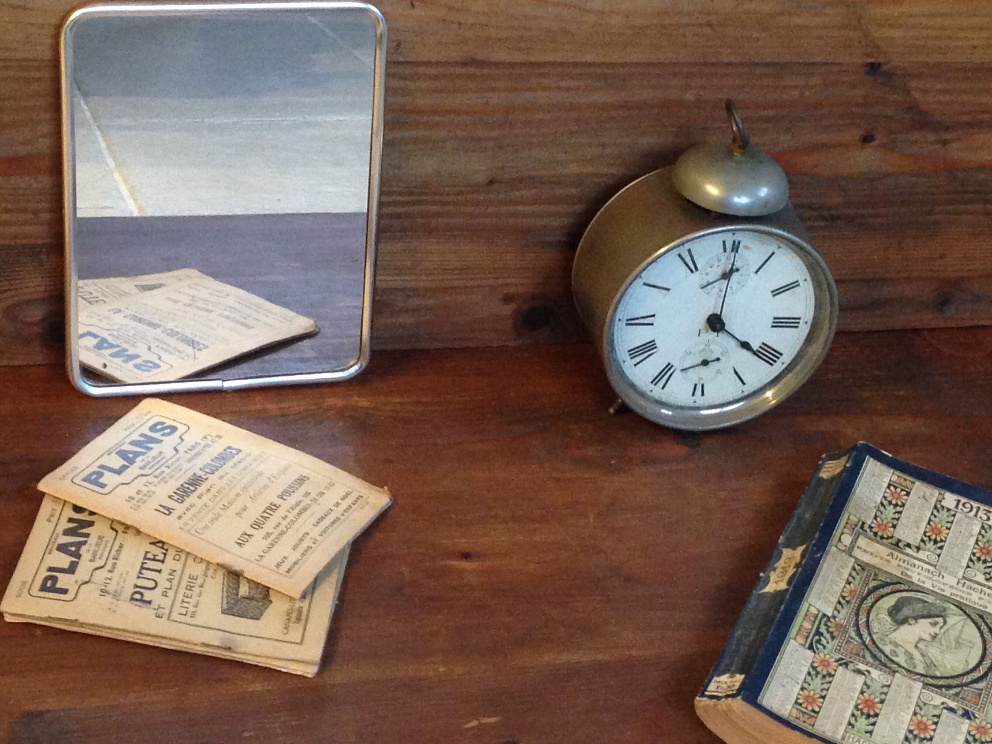 Mirror Barber vintage 20 X 15cm