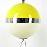 Two-coloured hanging lamp 1960