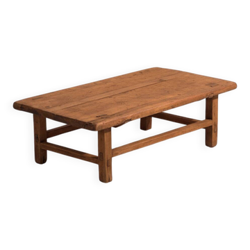 Antique pine coffee table – China, circa 1890