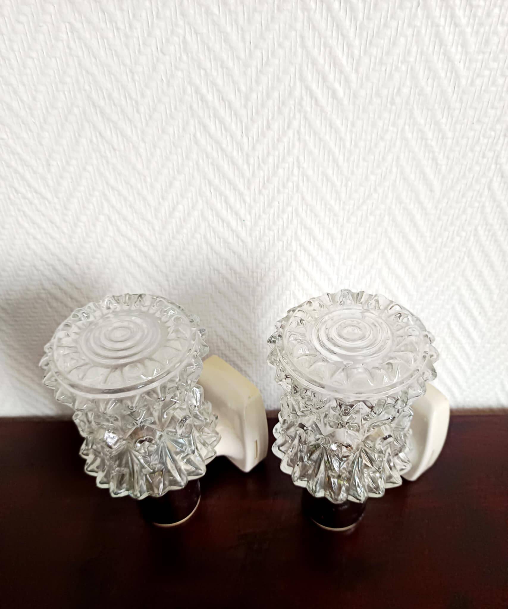 Paire d'appliques Targetti Sankey Italie 1970