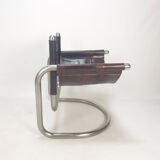 Set of 2 italian mid century lounge chairs, 1980's