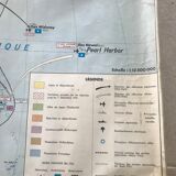 School poster School Map War 1939 1945