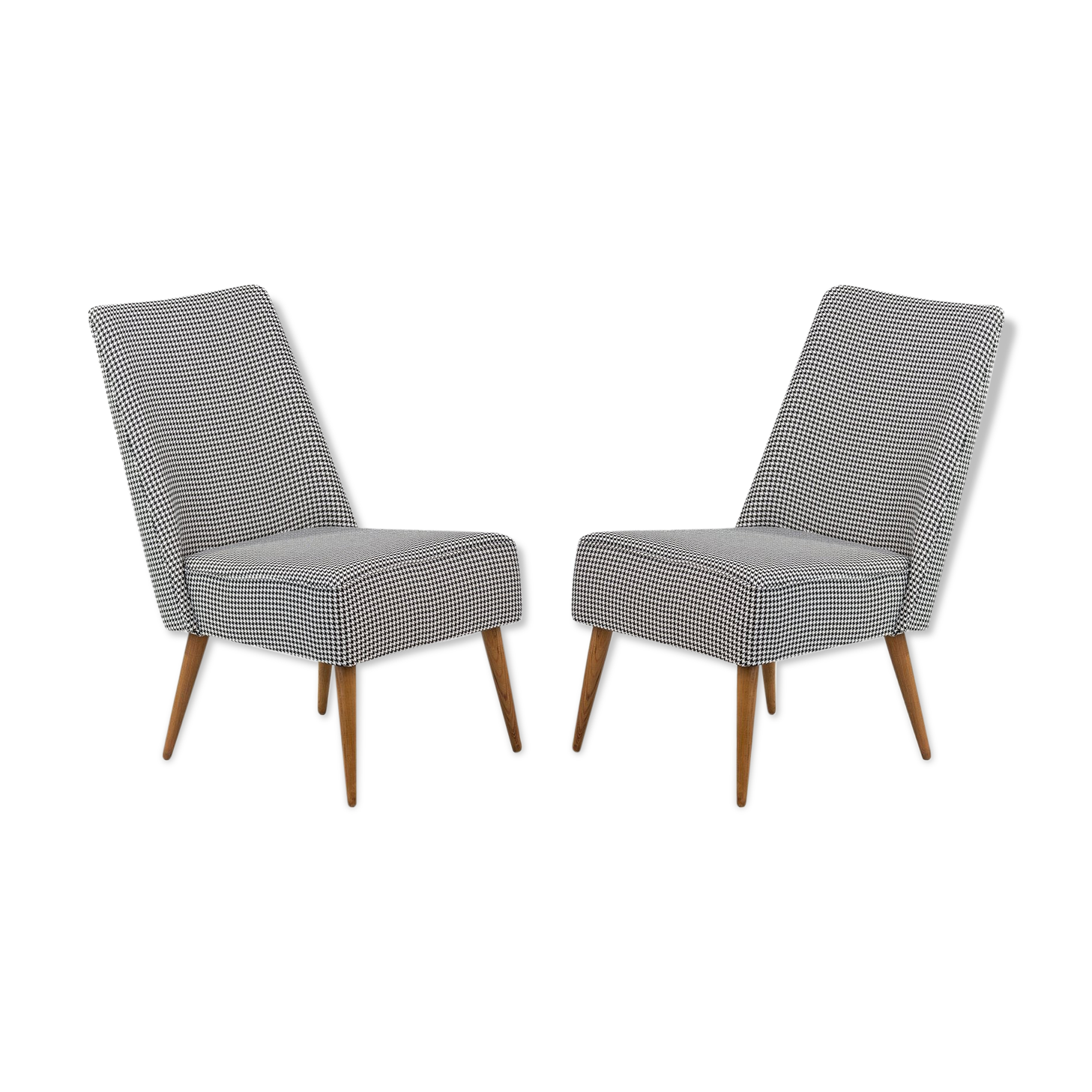 Pair of Armchairs, Czechoslovakia, 1950s