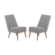 Pair of Armchairs, Czechoslovakia, 1950s