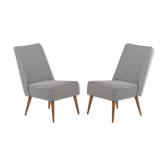Pair of Armchairs, Czechoslovakia, 1950s