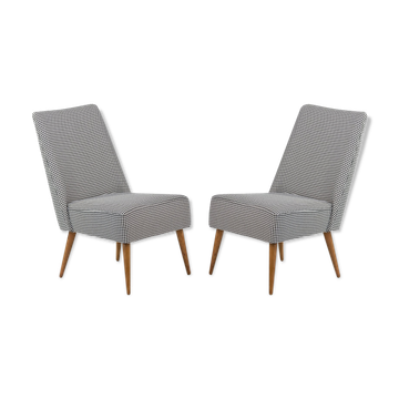 Pair of Armchairs, Czechoslovakia, 1950s