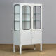 Glass & Iron Medical Cabinet, 1970s