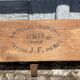 Wall-mounted coat rack in solid wood with shelf