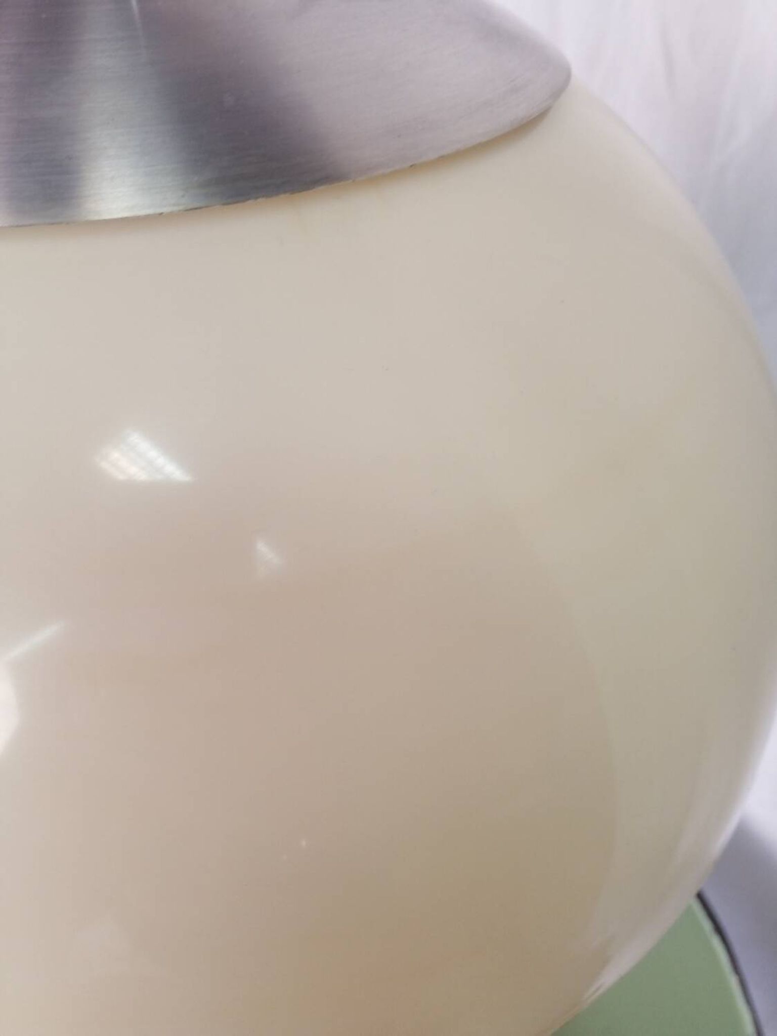 Vintage chrome mushroom design lamp LUM