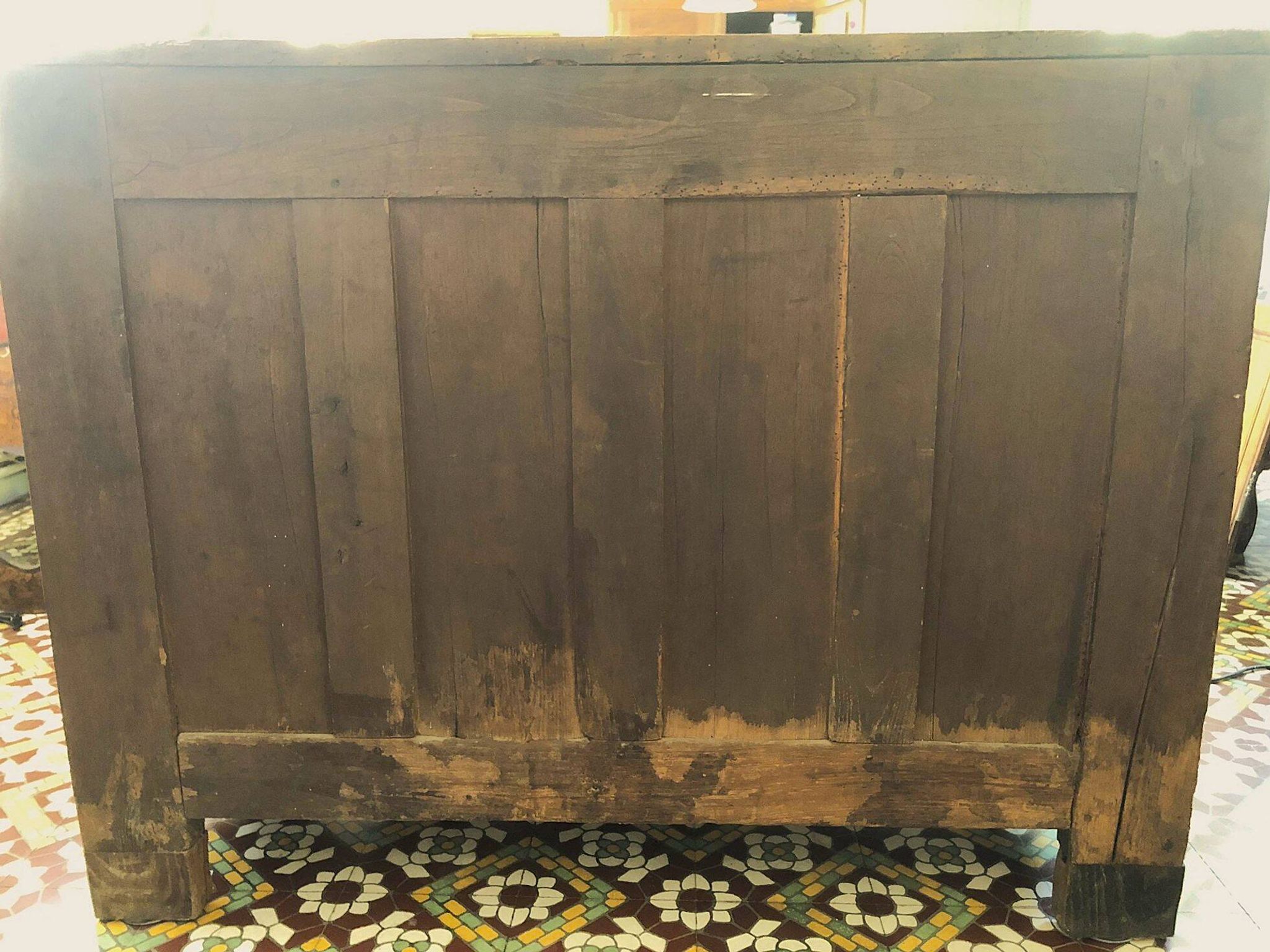 Restored cherrywood dresser, 18th century period, beautiful patina