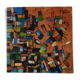 abstract composition "territories"