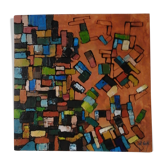 abstract composition "territories"