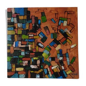 abstract composition "territories"