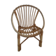 Children's rattan shell armchair