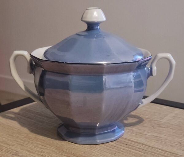 Service théière + sucrier P.A.L.T. – Porcelaine vintage Tchécoslovaqui