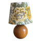 Wooden ball lamp