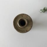 Stoneware vintage candlestick