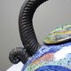 Terracotta teapot, US studio, 1950-1970 era, David Constantine White.