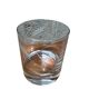 Set of six whiskey glasses